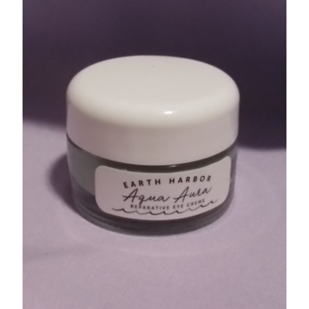 Earth Harbor Aqua Aura Reparative Eye Creme Hydrating Revitalizing Eye Treatment